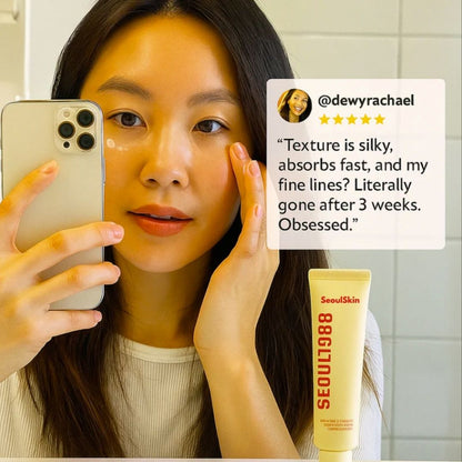 2x1 UNIQUE OFFER · Fades Fine Lines + Firms y Hydrates + Brightens + Smooths.